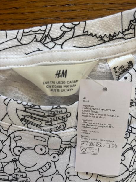 Tricko, h&m,170
