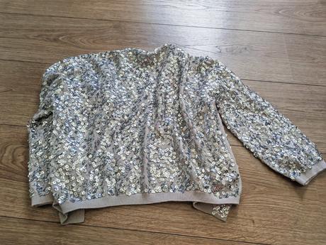 Flitrové bolerko/svetrík, h&m,s