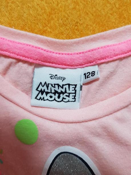 Tričko minnie s krátkym rukávom č. 128, disney,128