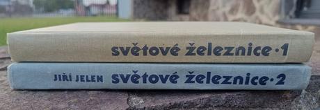 Séria kníh světové železnice 1 + 2 jiří jelen,