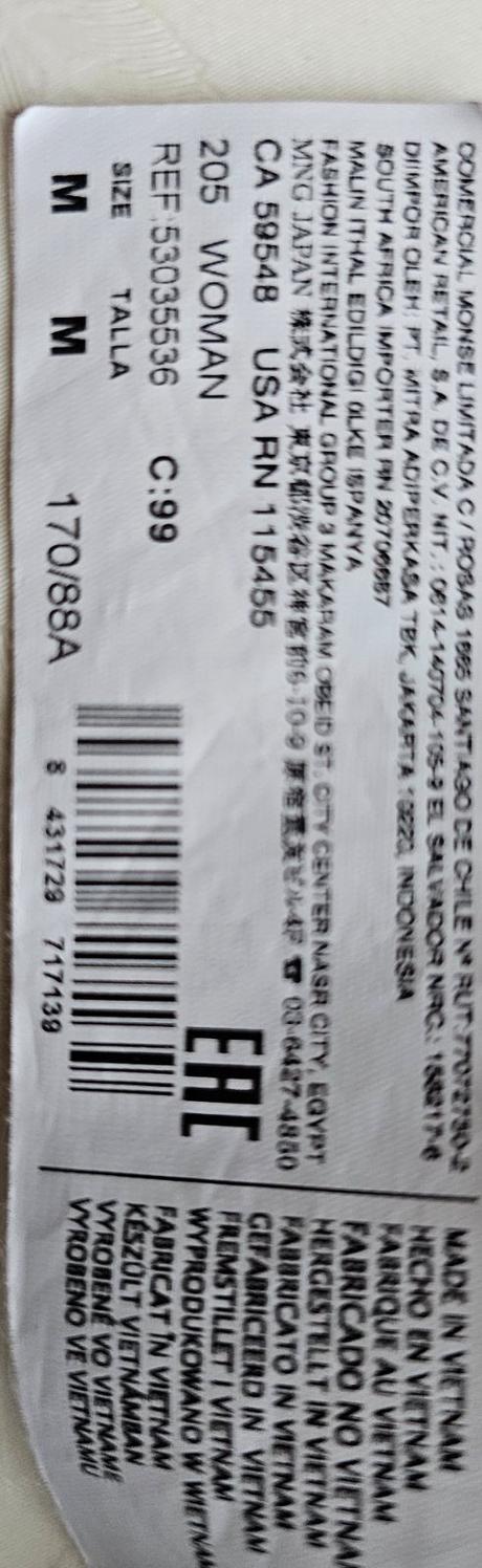 Predám elegantné dámske tielko, mango,m