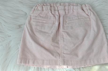 Trblietavá mendžestrová sukňa-hm-104, h&m,104