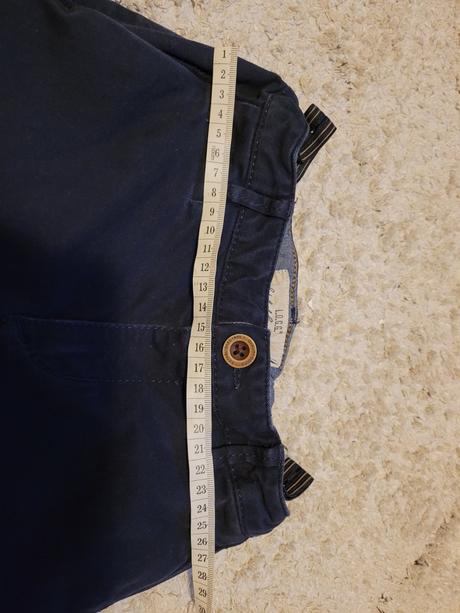 Chlapcenske tmavomodré nohavice dvojicky, h&m,116