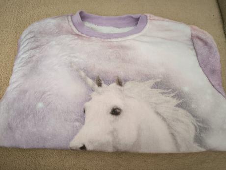 Pulovrik jednorožec, h&m,134