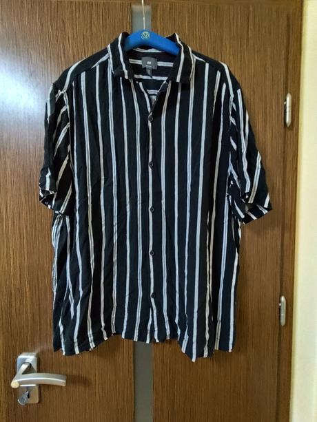 Lahka ciernoviela kosela h&m, velkost xl, nosena,, h&m,xl