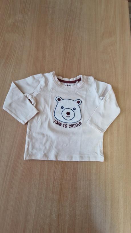 Tričko s dlhým rukávom veľ. 74 cm, lupilu,74