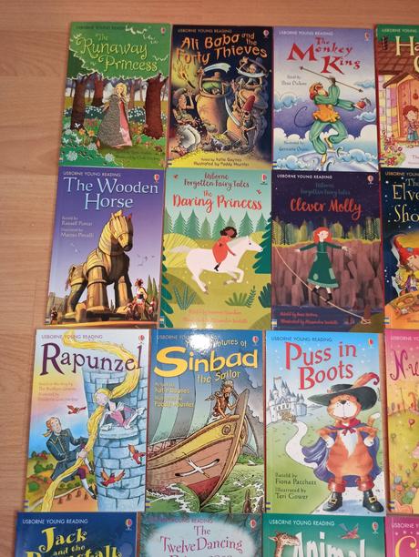 Usborne young reading level 1, 