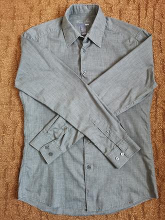 Pánska slim košeľa h&m, h&m,s