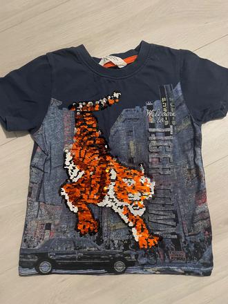 Tričko interactive, h&m,98