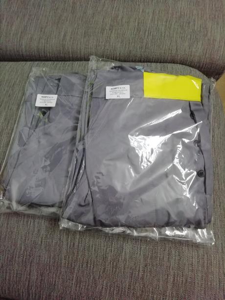 Nové montérky 2x + montérková blúza, xl