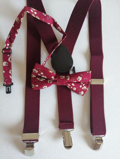 Detskýslávnostný set 1,5-6 rokov traky s motýlikom,