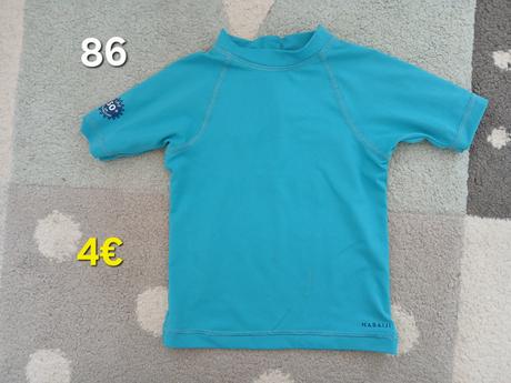 Uv tricko na kupanie 86, decathlon,86