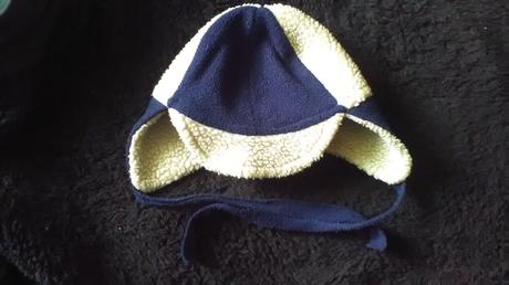 Čiapka modro-béžová, rada,80