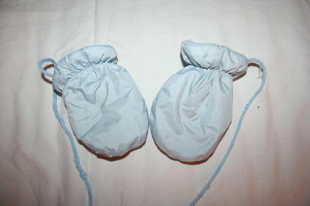 Rukavičky flisom podšité, 74