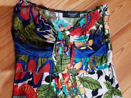 Kvetinove šaty sister points velkost xs- top stav, s