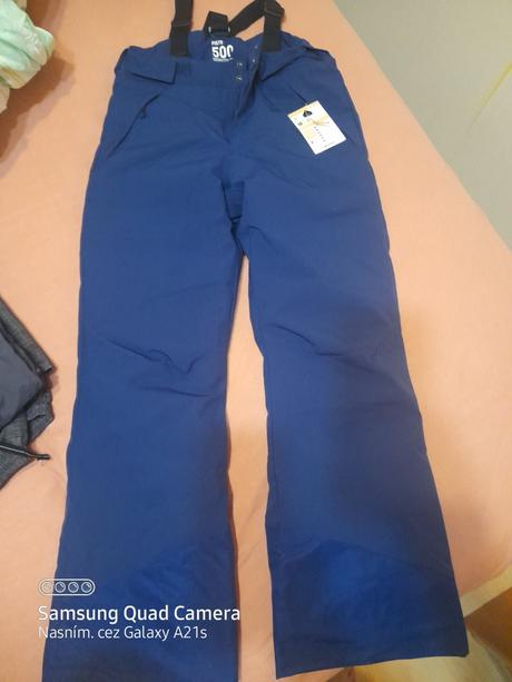 Detske nepremokave lyziarske oteplovaky v, wedze,164 / 170