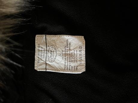 Zimná bunda s kozusinou, 140