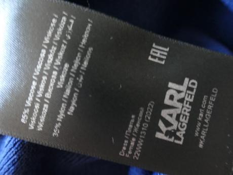 Karl lagerfeld kvalitne, krasne damske saty m/l, m