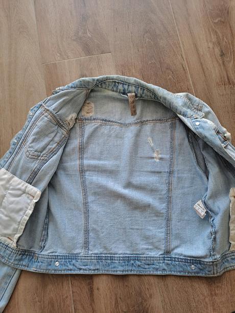 Riflová bunda, denim co,36