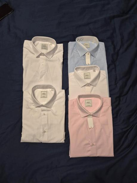 Košele next slim fit m - 39 (15,5"), next,39 / m