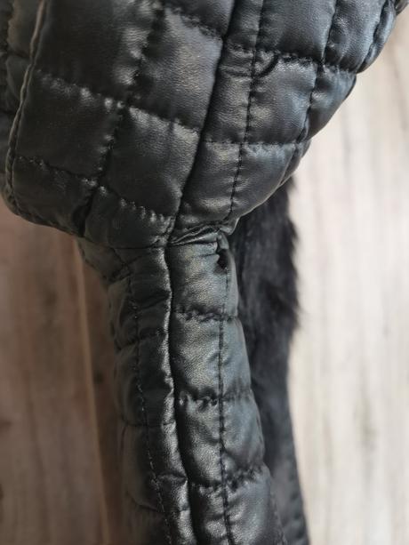 Kabát koženkový, m