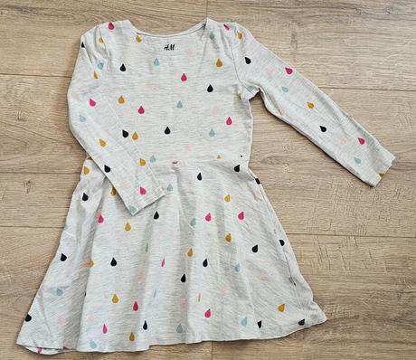 Šaty kvapky, h&m,98