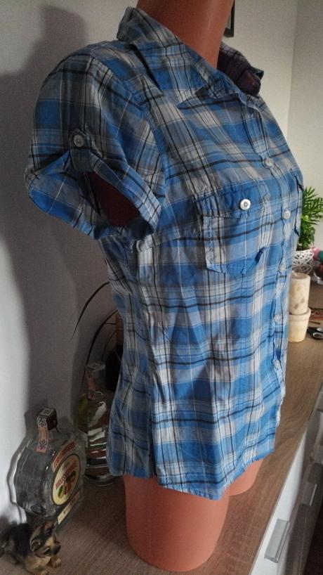 Karovaná košeľa v.40-m/l, h&m,40