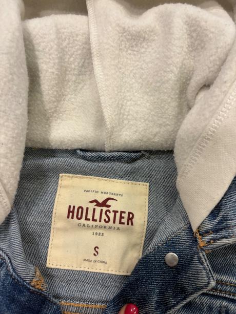 Hollister štylova riflova bunda č.s, hollister,s