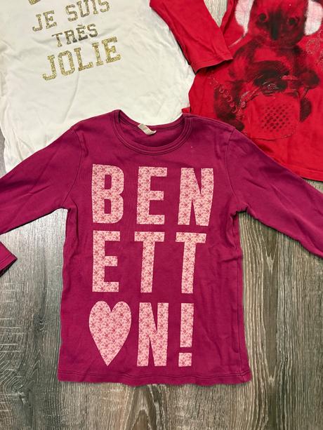 Benetton dievcenske trička č.110, benetton,110
