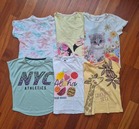 Dievčenské trička, h&m,122