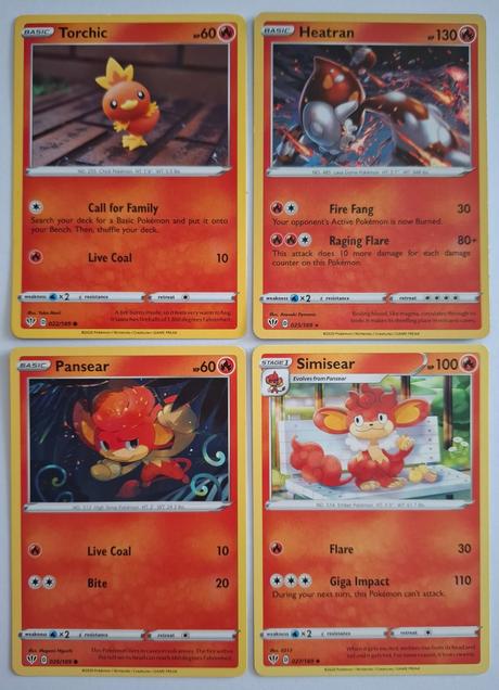 Pokémon karty "darkness ablaze" (1),