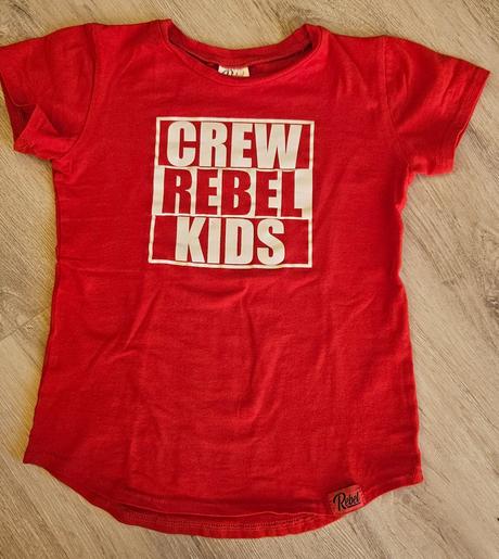 Rebelkids balík tričiek, 122–134