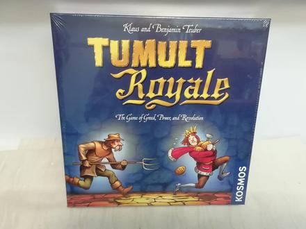 Tumult royale in english, 
