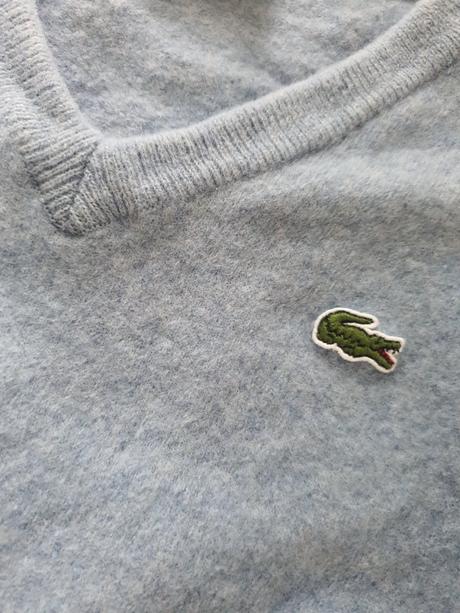 Kašmírový pulóver ch15, lacoste,140
