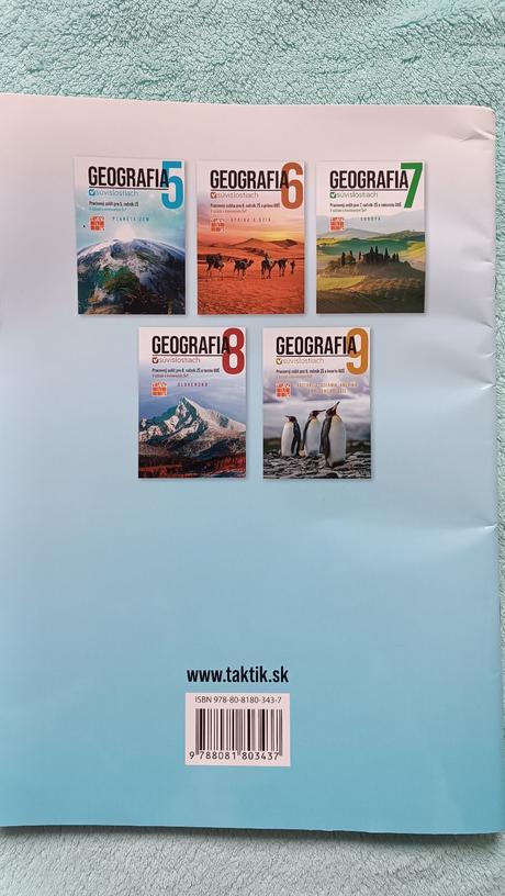 Nový pracovný zošit geografia,