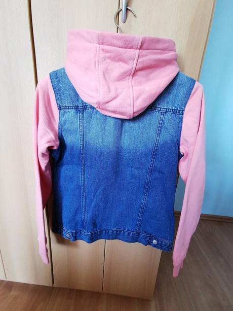 Riflová bunda s kapucňou, pepperts,158