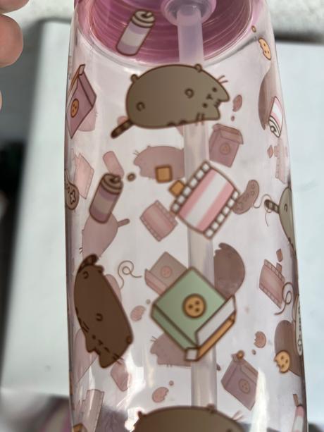 Pusheen flasa na vodu macka macky, 