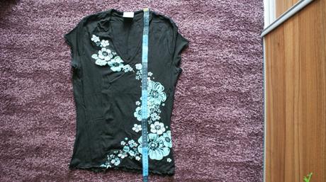 Elasticke kvetinove tricko s/m, next,s