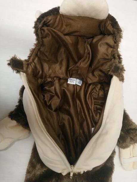 Kostým fleesový opička, authentic, 6-9m, 68-74 cm,