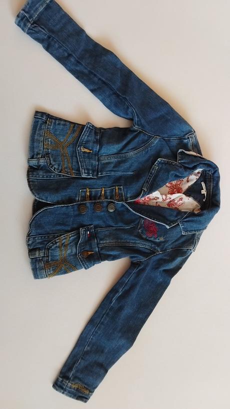 Riflova bunda v.8, tommy hilfiger,128