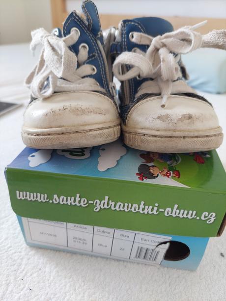 Detské topánky č. 22, santé,22