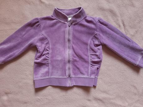 Velúrová mikinka, cherokee,74