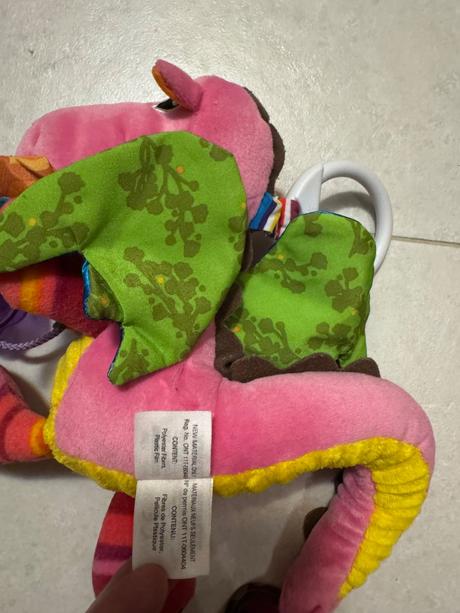 Ružový dráčik lamaze, 