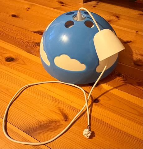 Oblacikova lampa z ikei top stav,