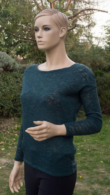 Pulóver s mašličkou, bershka, xs, bershka,xs