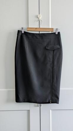 Čierna puzdrová sukňa so zipsovým detajlom mexx, mexx,m