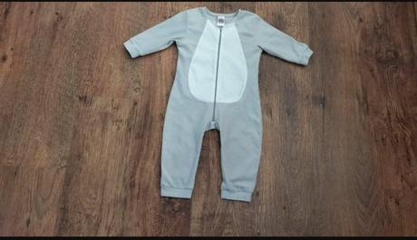 Avon overal tenký flis + ciapka 80/86, 80