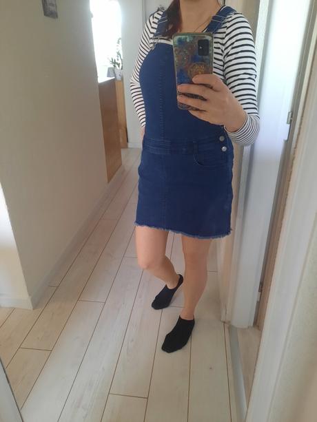 Riflova sukňa na traky, esmara,36