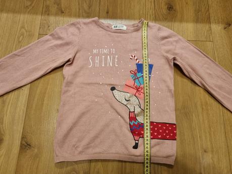 Sveter s vianočným motívom 122/128, h&m,122