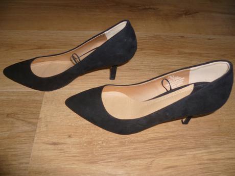 Semišové lodičky, h&m,37